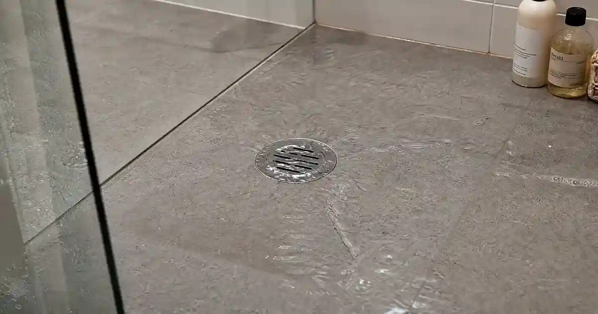 Shower Draining Slow